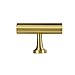 Brass Furniture Cabinet Wardrobe Handles Home Door Closet Cabinet Pulls Gold Drawer Knobs (Color : Single A)