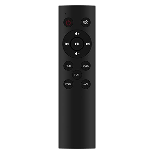New Soundbar Remote Control Replacement fit for MAJORITY BOWFELL BOW-BAR-BLK Compact Bluetooth Sound Bar Remote Controller