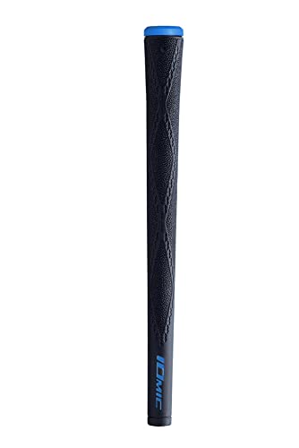 Iomic X-Evolution 2.3 Black Armor 2 Grip, Black/Blue Cap