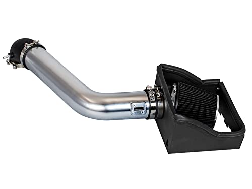 Cold Air Intake System with Heat Shield Kit + Filter Combo BLACK Compatible For 09-10 Ford F150 / 07-14 Ford Expedition/Lincoln Navigator 5.4L V8