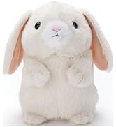 Takara Tomy Arts Mimicleep Pet Drop Ear Plush Toy, Height 5.1 inches (13 cm)