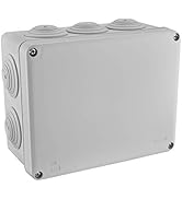 Boite De Derivation Electrique - Boite Derivation - Boite De Derivation Etanche Exterieur - Boite De Derivation Encastree Carrée Dim. 170 Cm X 110 Cm X 40mm Orange Cloison Seche - 718610