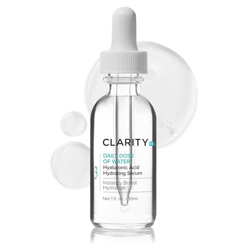 ClarityRx Daily Dose of Water Hyaluronic Acid Overnight Face Mask for Intensive Hydration, Plant-Based, Medical-Grade & Cruelty-Free