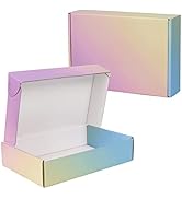 Shipping Boxes for Packaging, 9x6x2 Inches Corrugated Cardboard Boxes, Paper Mailing Boxes for Sm...