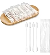 500 Pack Cotton Swabs, Individually Wrapped Cotton Swab, Individually Wrapped Double Tipped Paper...