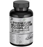 I AMZ Nature 10:1 Mushroom Complex Capsules - Boost Energy, Immunity & Focus - Premium Herbal Sup...