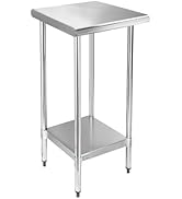 STABLEINK Stainless Steel Table With Caster Wheels 24 X 30 - View #6