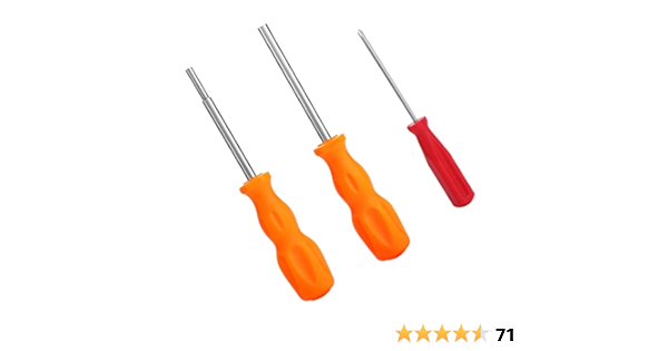 Prasacco Juego de destornilladores de Seguridad de 3 piezas ...