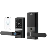 eufy C33 Fechadura Digital Inteligente Wi-Fi Biométrica, 5 maneiras de desbloqueio, Impressão Dig...