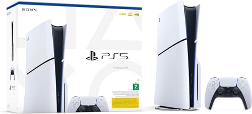 Sony PlaysStation 5 Slim Console Disk, 1 TB Storage Capacity, White