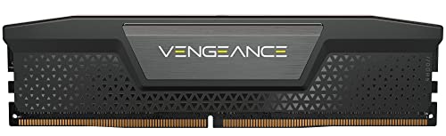 Corsair VENGEANCE DDR5 32GB (2x16GB) DDR5 7200MHz C34 Intel Geoptimaliseerd Desktopgeheugen (Onboard Spanningsregeling, Aangepaste XMP 3.0 Profielen, Compacte Vormfactor) Zwart