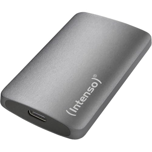 Intenso Externe SSD TX800, 1TB Portable Solid State Drive, Super Speed USB 3.2 Gen 2x2 (20 Gbit/s), bis zu 2100 MB/s