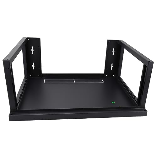 kenable FLAT PACK Wall Mounted Data Cabinet for 19 inch Network Rack Small 4U 450mm Black - Image 2