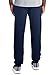 Jerzees mens Fleece Sweatpants, Elastic Bottom - Navy, X-Large US