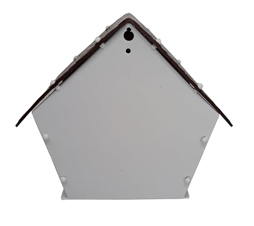 Casa De Passarinho Silvestres Ecológico Resistente Externo Grande (Verde)