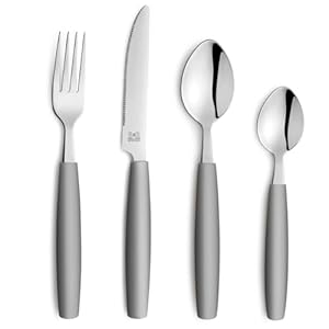 Beckmann & Rommerskirchen VALOA Besteckset 4 Personen Grau