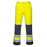 Calais Hi-Vis Trousers, colorYeNa talla Large