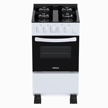 Fogão Venax Picasso 4 Bocas Vidro Bivolt