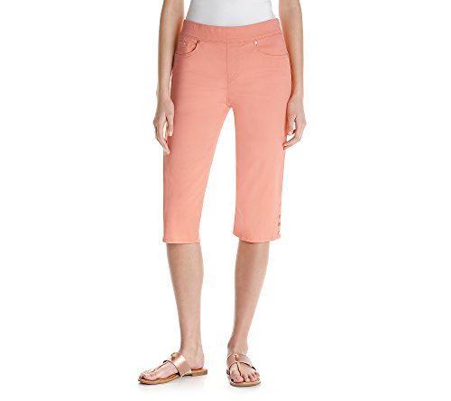 Gloria Vanderbilt Women's Avery Skimmer Short, Bright Hibiscus, 14