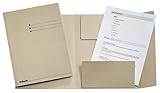 Ordner Esselte Folio, 3 Ventile, Manilla, 275 g, Gelb