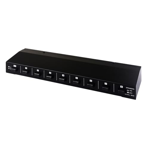 2 in 8 Out Speaker Selector Switch