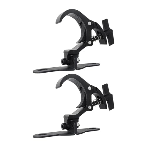 F Fityle 2x Stage Par Lighting Clamp for Od 40-51mm Tube Bracket Hook Clamp Clamp for Pub Theatre Moving Head Light