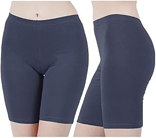 County Colors Womens Girls Cycling Shorts Stretchable Underskirt for Under Dress Anti Chafing Sports Mid Thigh Length Boys... Price In India