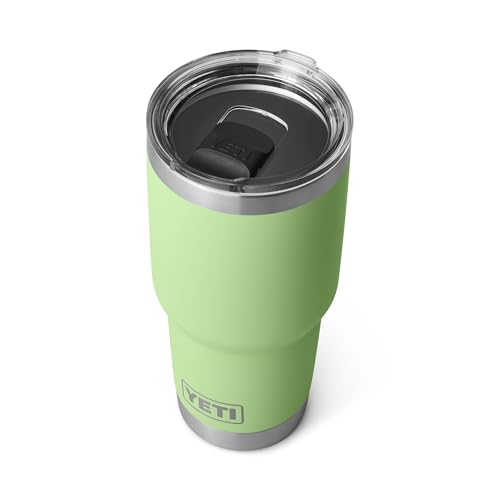 Image of YETI Rambler 30 oz Tumbler, Stainless Steel, Vacuum Insulated with MagSlider Lid, Key Lime