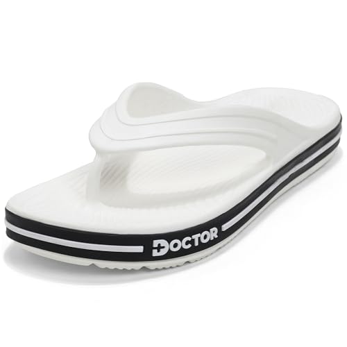 Image of Men's Comfort Flip Flops with Cushioned EVA Sole | Lightweight Anti-Slip Everyday Wear Slippers for Walking, Home, Outdoor & Casual Use