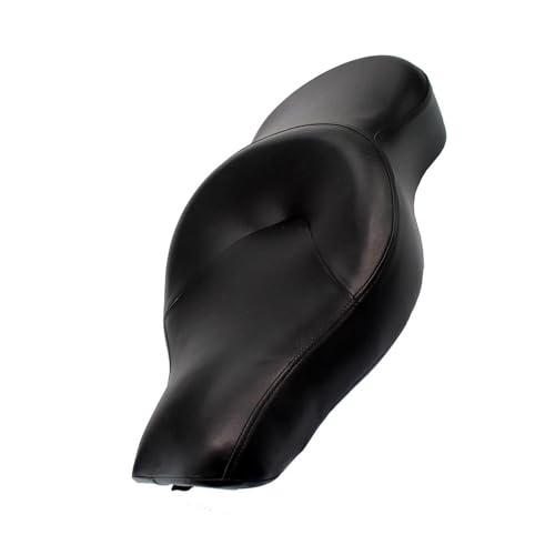 Siège deux places moto noir de qualité supérieure pour Sportster 2004-2016