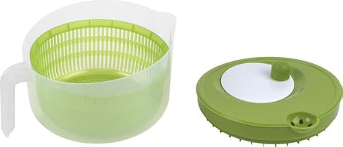 image for GoodCook Deluxe Salad Spinner - 5 Qt. Capacity, Easy Turn Knob, Built-