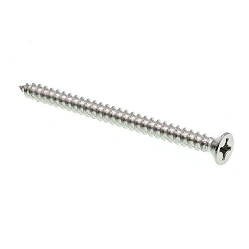 Tornillo de chapa Phillips de acero inoxidable para unión de metal 2