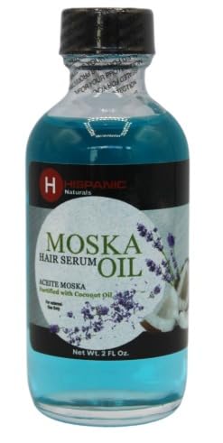 HISPANIC Aceite Moska - Hair Serum - Fortified with Coconut Oil