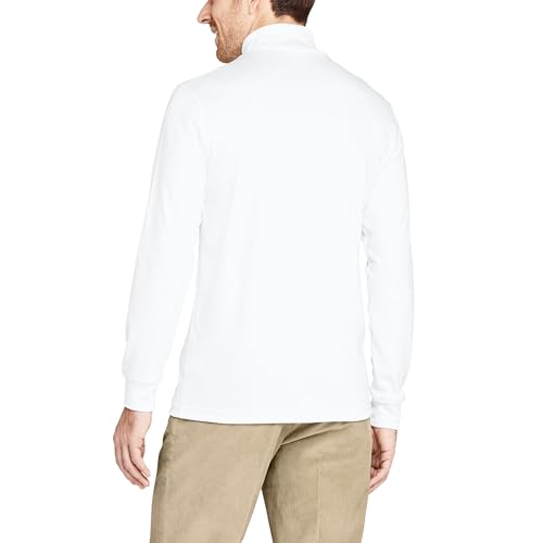 Lands' End Men's American-Grown Supima Cotton Turtleneck Shirt2