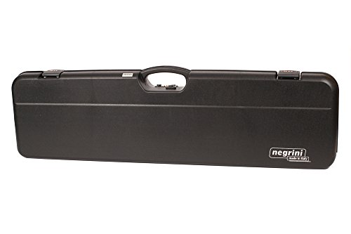 Negrini Cases 1603/Is-2C/4782 Shotgun Case For O/U Pp/1 Gun/2 Barrels Up To 36-Inch, Black/Red #TOP4