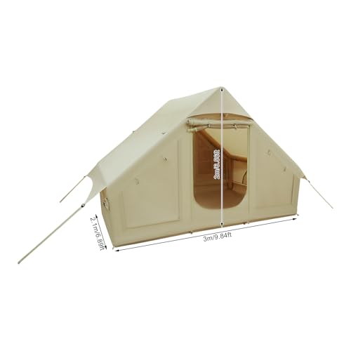 Carpa inflable para camping DNYSYSJ 4 personas miniatura 6
