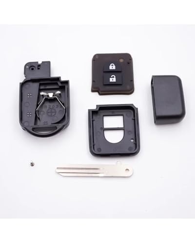 Coque de clé pour Micra Xtrail Qashqai Juke boîtier auto 2 boutons - 5