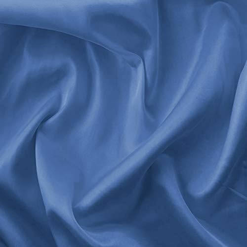 Silky Satin Liquid Fabric Plain Luxury Dress Craft Decoration Drape Dancewear Material 60"  150cm Wide | Sold Per Half Metre (White)