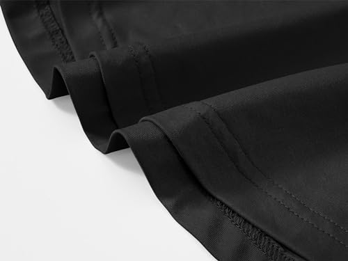 YSENTO Camisas polo femininas com gola V FPS 50+ proteção solar stretch dry fit manga curta gola, Pr