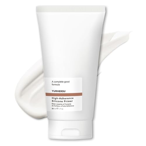 Hydrating Primer High-Adherence Silicone Primer, Flawless Pore Minimizer Primer for Dry Skin - Matte Finish Makeup Primer Foundation Base - Lightweight, Long Lasting, Creamy, 1 oz/ 30 mL