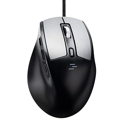 Sanwa Wired Ergonomic Mouse, Led Screen 25° Vertical Mouse With 9 Buttons, Programmable, Silent Optical Usb Mouse, 1200/1600/2000/2400 Dpi, Compatible With Windows, Macos, Chrome Os, Right Handed #TOP7