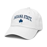 Indiana State Sycamores Arch Over Officially Licensed Adjustable Baseball Hat