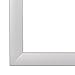 Produktbild Olimp Bilderrahmen 85x120 oder 120x85 cm in Silber MATT normal Kunstglas und Rückwand, 35 mm breite MDF-Leiste mit Dekor Folienummantelung