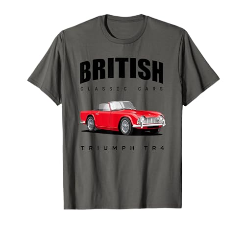 British Classic Sports Car - Triumph TR4 T-Shirt