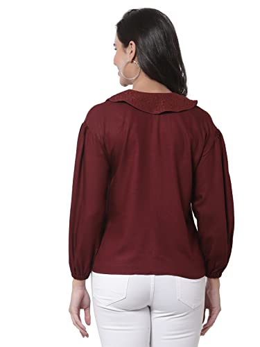 Image of Style Quotient Women Pink Casual Shirt