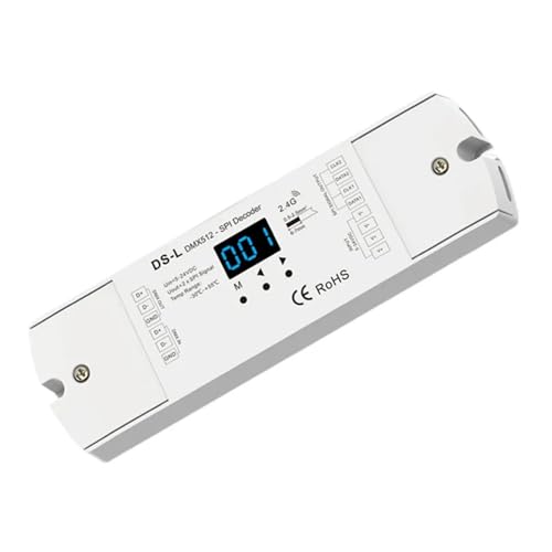 Contrôleur DMX512-SPI DS-L décodeur numérique rail DIN