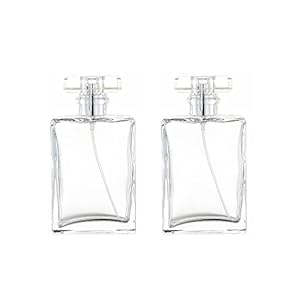 YORROR Parfümzerstäuber Glasflasche, 2 Stück