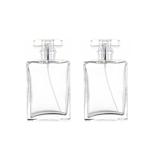 YORROR Parfümzerstäuber Glasflasche, 2 Stück