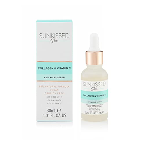 Sunkissed Skin Collagen & Vitamin C Serum 30ml, Clear, 1 ml (Pack of 1)