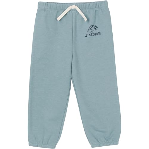 Image of Gerber baby-boys Baby Boys Toddler 2-piece Fleece Sweatshirt and Jogger Set